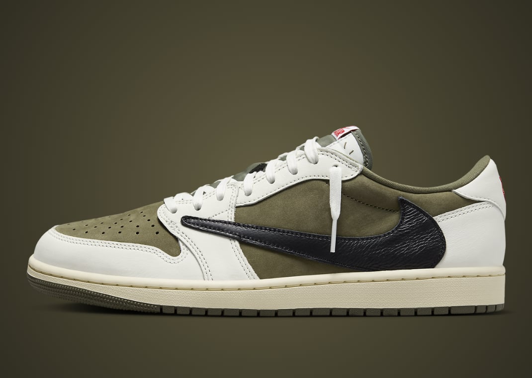 Travis Scott x Air Jordan 1 Retro Low OG Medium Olive