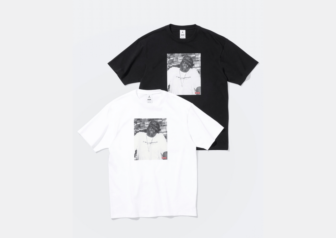 Supreme x Jordan Short Sleeve Biggie Tee