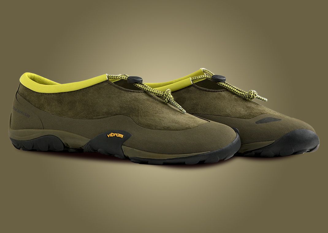 Aime Leon Dore x New Balance MT10T Sport Shoe Olive Angle