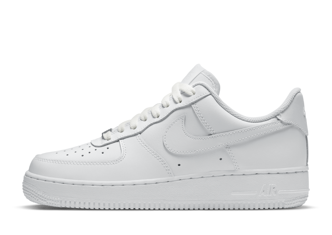 Nike Air Force 1 Low Triple White (W) Lateral