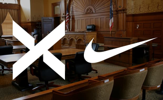 StockX and Nike logos