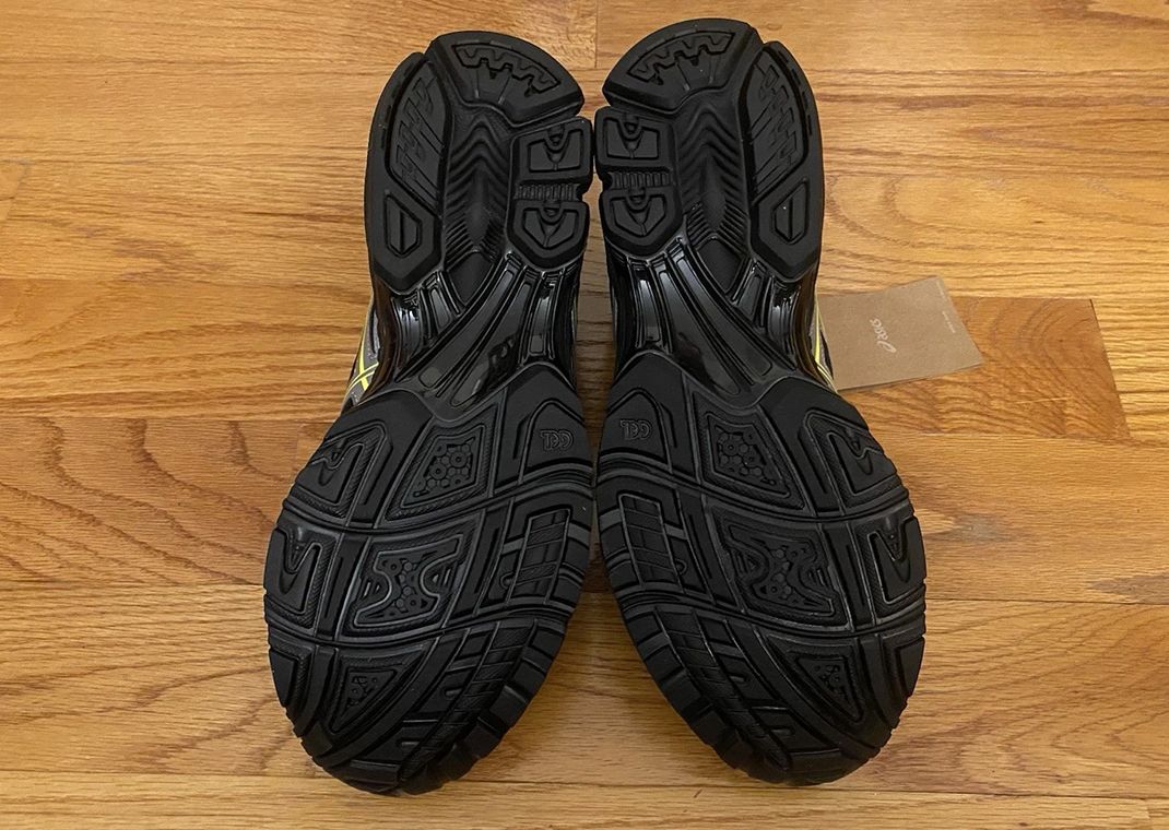 Kith x Asics Gel-Nimbus 10.1 Black Pure Silver Outsole