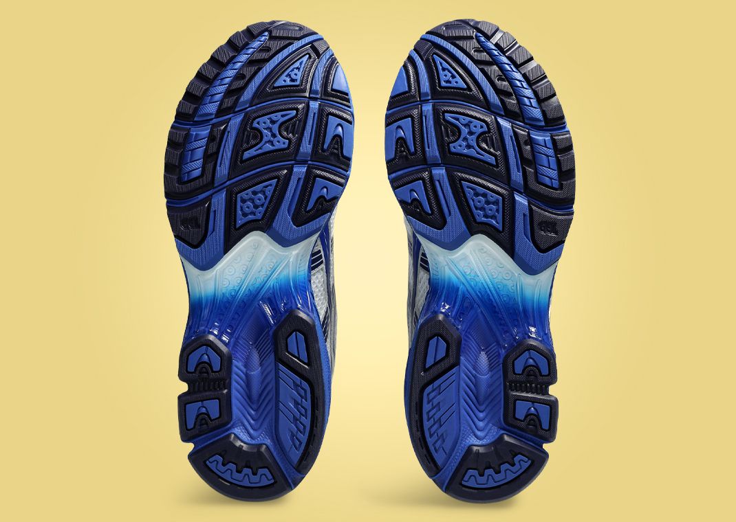 The Museum Visitor x Asics Gel-Kayano 14 Silver Blue Outsole