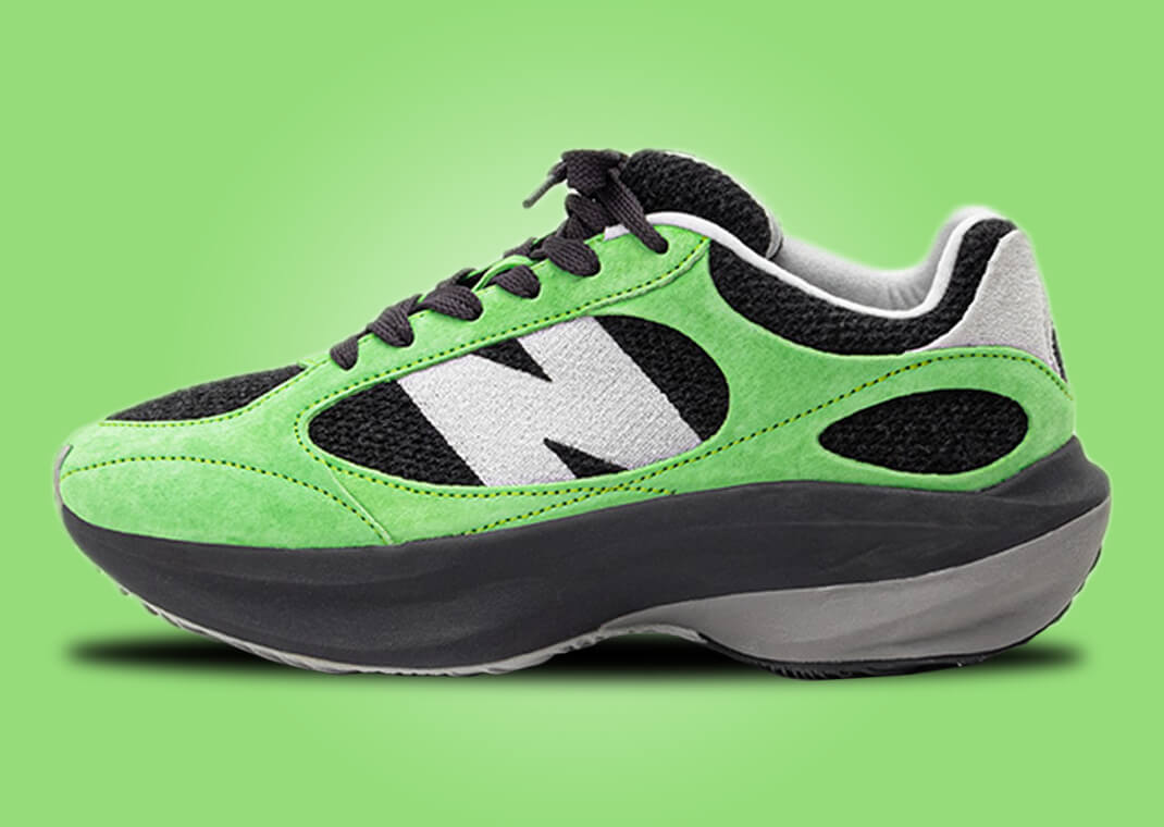 New Balance Warped Runner Green Black