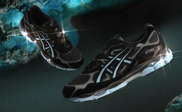atmos Tokyo x Lagua Gem x Asics Gel-NYC Blue Topaz