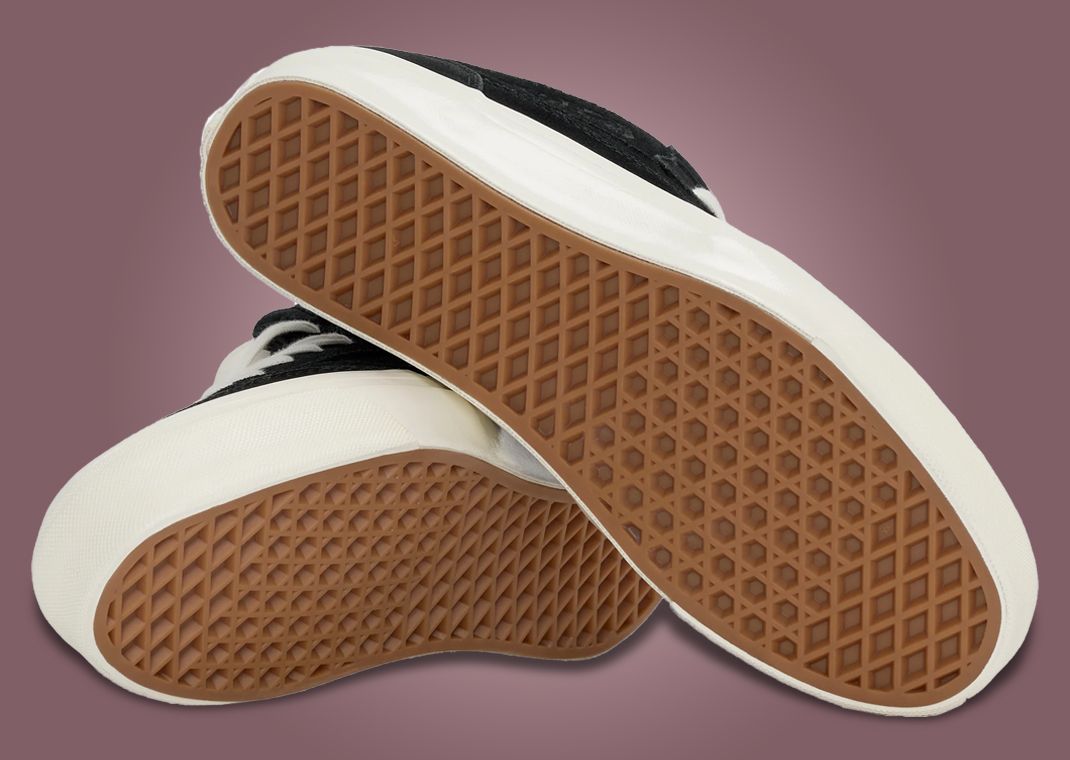 JJJJound x Vans Half-Cab Black White Outsole