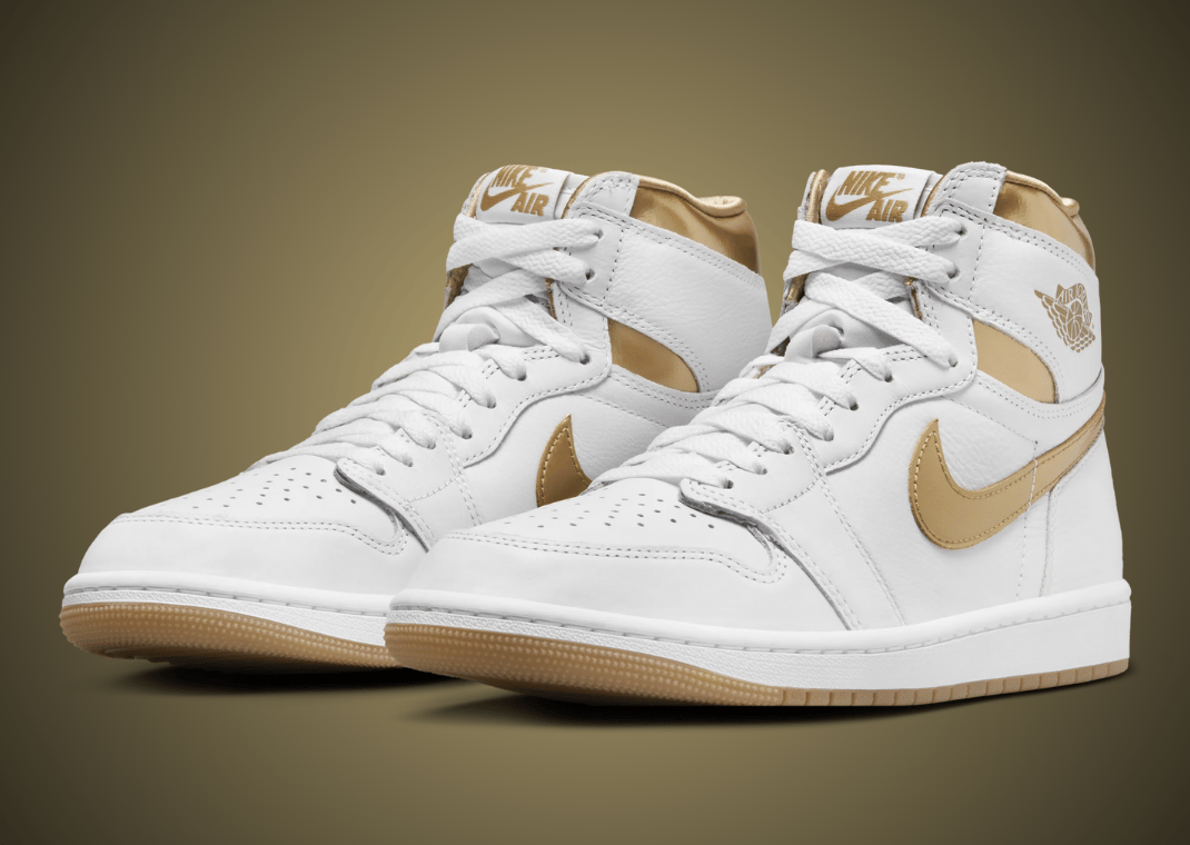 The Women s Exclusive Air Jordan 1 High Metallic Gold Releases February 2024