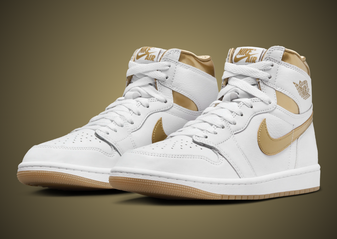 Air jordan white and gold online