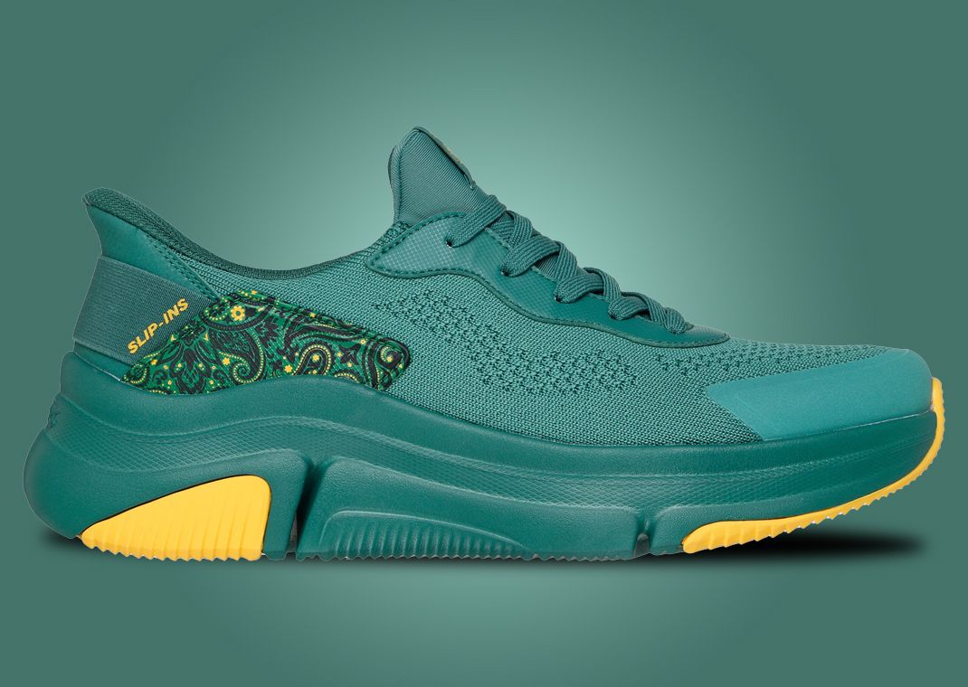 Snoop Dogg x Skechers Snoop Sparrow Flex - Soarin’ Green Lateral