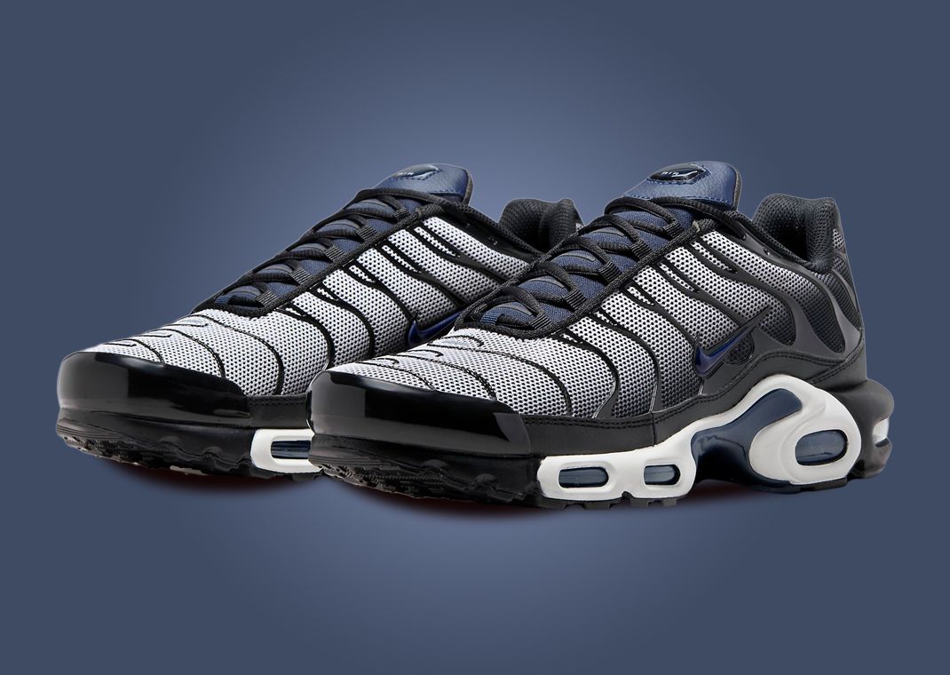 Nike Air Max Plus Black White Midnight Navy