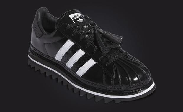 CLOT x adidas Superstar Black White