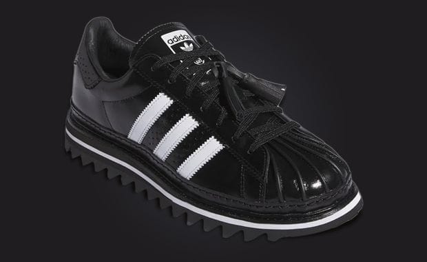 The CLOT x adidas Superstar Black White Releases April 2024