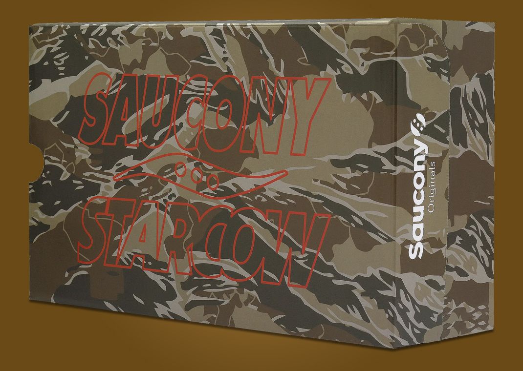 Starcow x Saucony ProGrid Omni 9 Armour Packaging