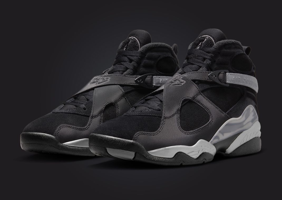 Air Jordan 8 Retro Winterized Gunsmoke Angle