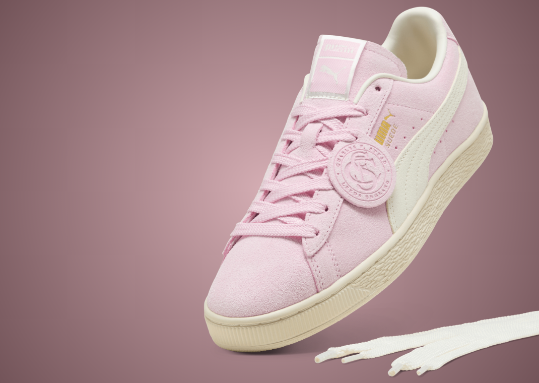 Puma Suede Charles F. Stead Rosy Outlook - Angle