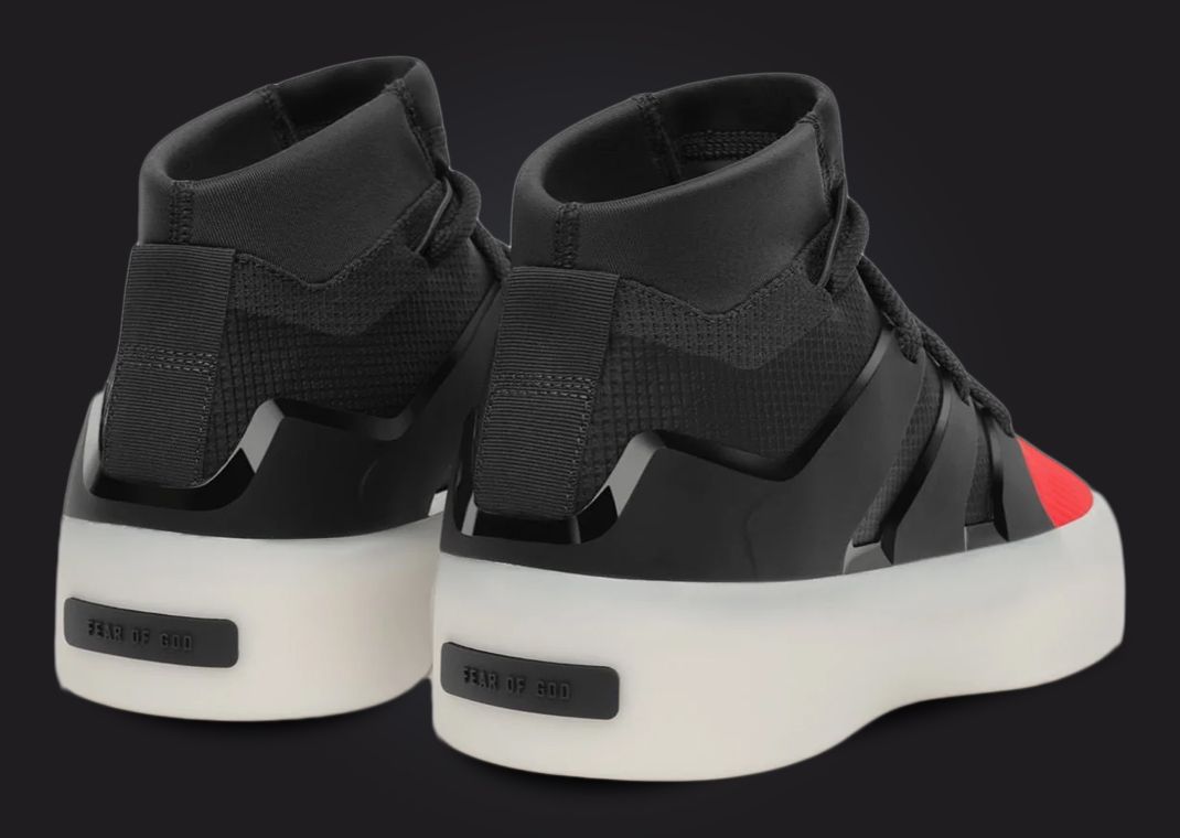 adidas Fear of God Athletics 1 Indiana University Heel