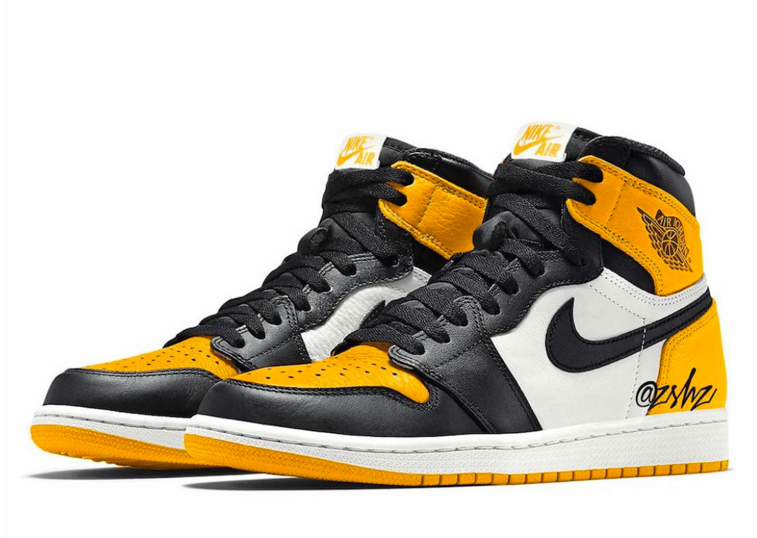 Jordan 1 High Yellow Toe