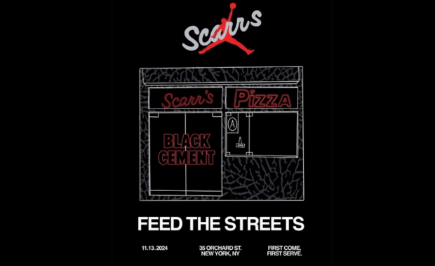 Jordan Brand is Launching the Air Jordan 3 Black Cement Early at Scarr’s Pizza in NYC