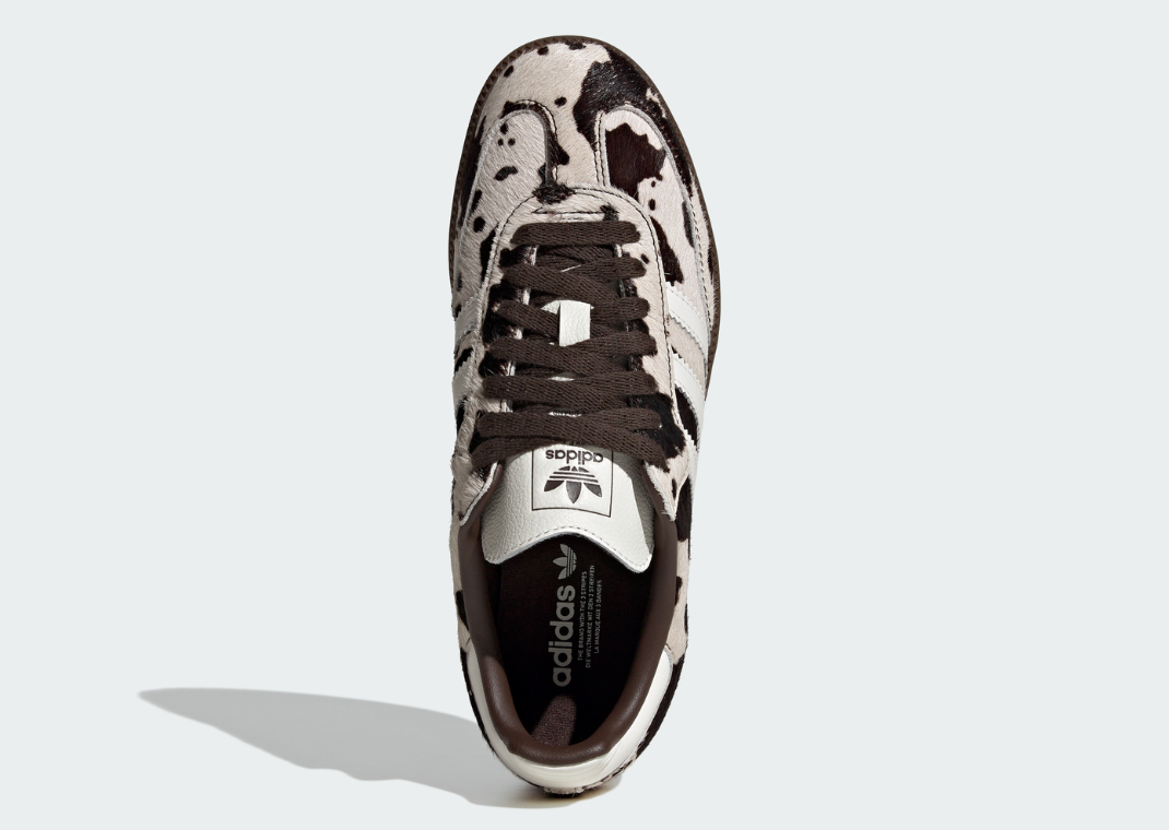 adidas Samba Cow Print White Black - Top