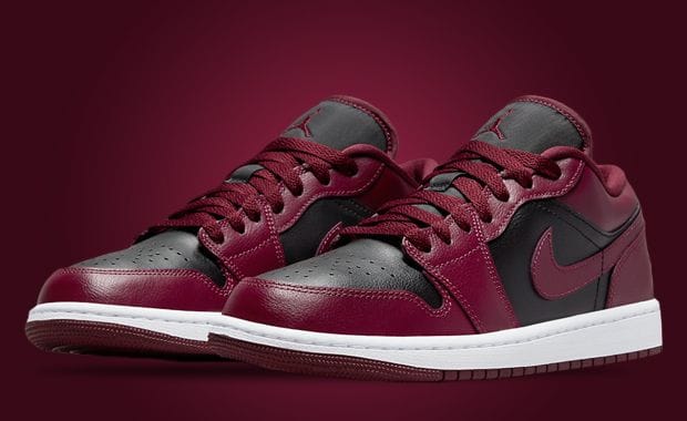 This Air Jordan 1 Low Appears In Cherrywood Red