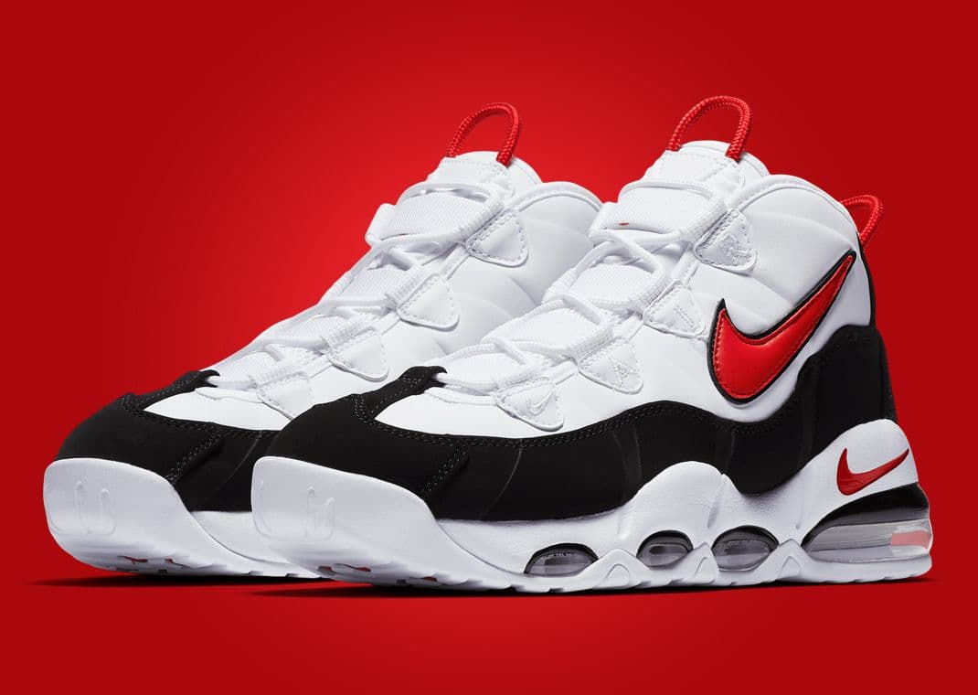 The Nike Air Max Uptempo White Red Black Releases Fall 2025