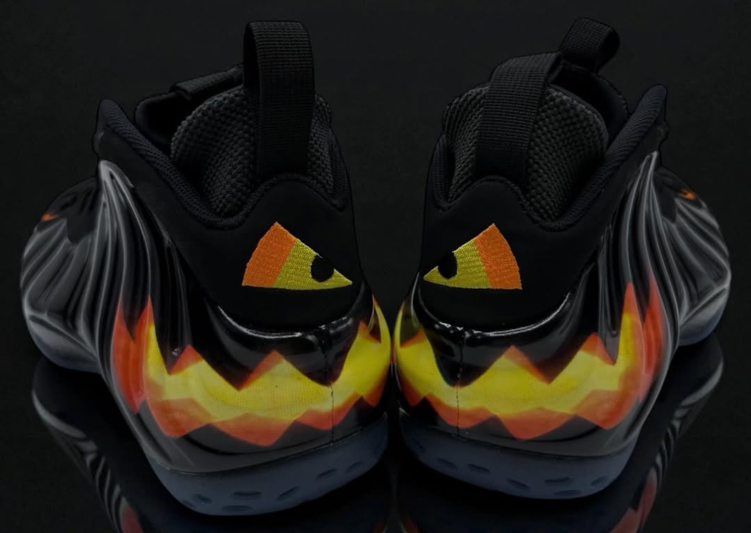 black orange foams
