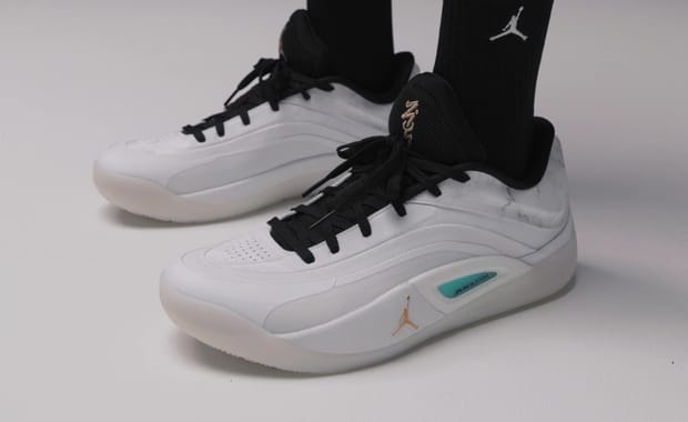 The Jordan Zion 4 White Metallic Gold Combines Polish With Performance