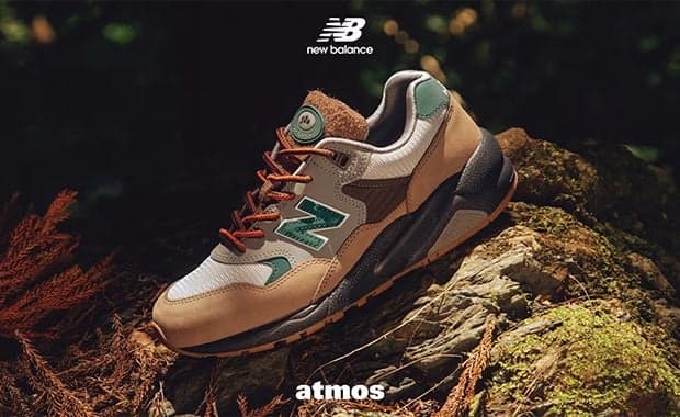 atmos Tokyo x New Balance 580 Wood Escape