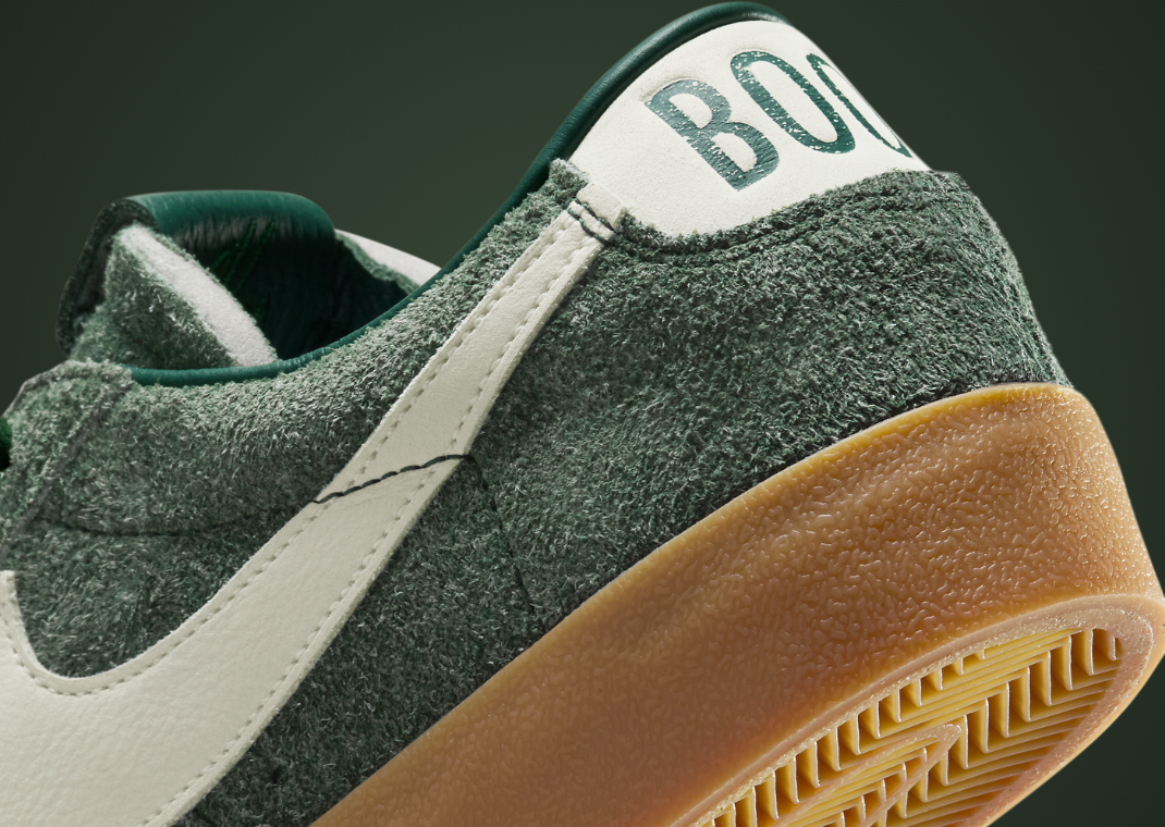 Devin Booker x Chevrolet x Nike Blazer Low Team Dark Green Heel Detail