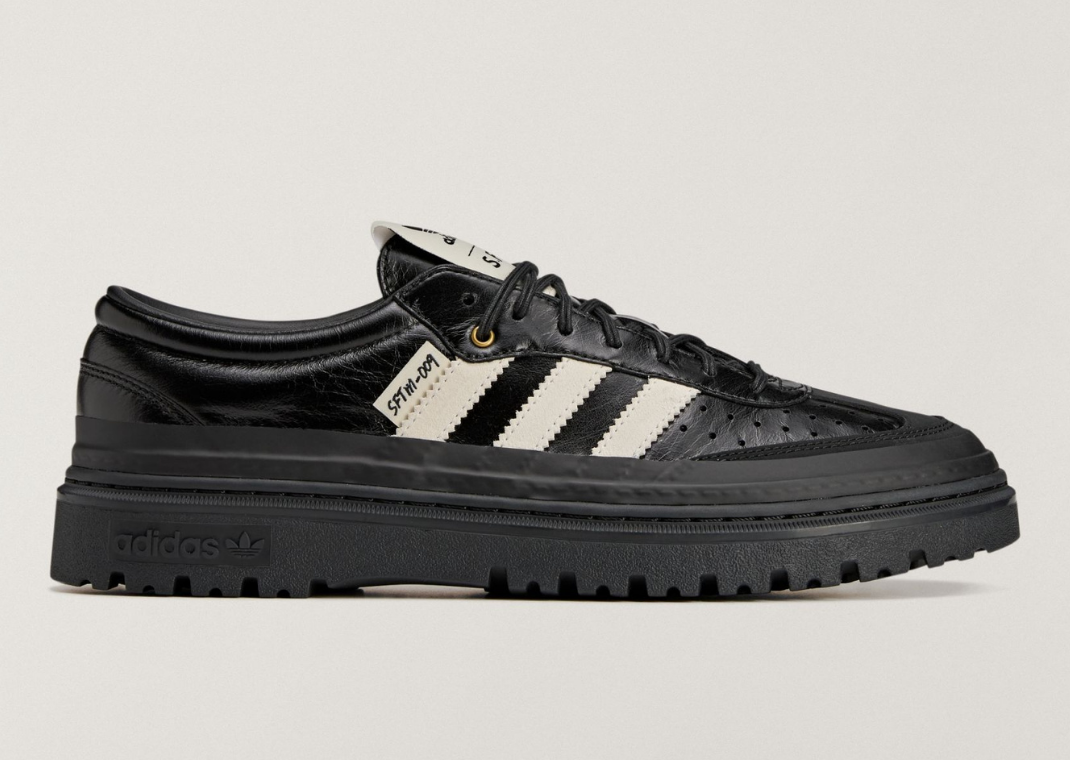 Song For The Mute x adidas Samba LX Black White - Lateral