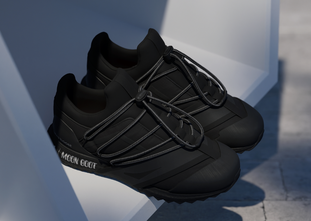 Moon Boot x adidas Ultra Boost 1.0 Black - Pair