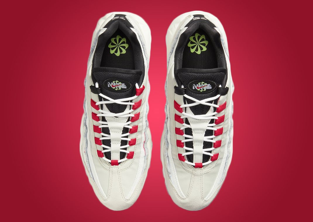 ☆セール☆Nike Air Max 95 essential LIGHT BONE/HABANERO RED Nike Air Max 95 Light Bone Habanero Red Men's - DQ0268-002 - US