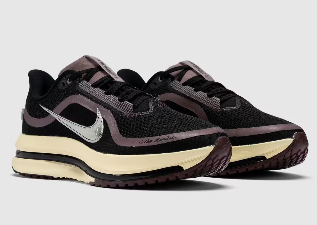 A Ma Maniere x Nike Pegasus Premium Black Angle