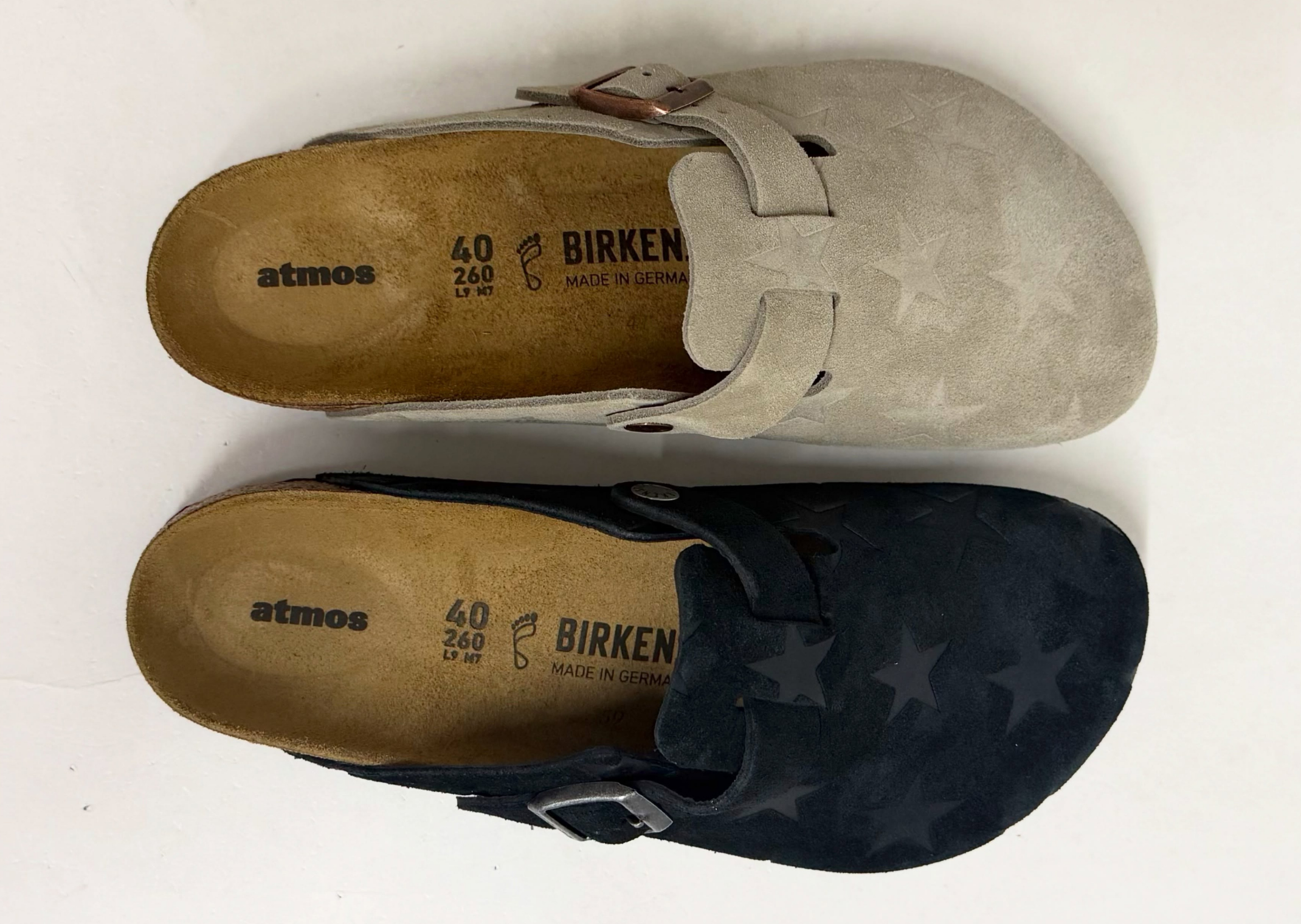atmos x Birkenstock Boston Stars