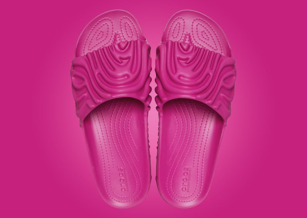 Salehe Bembury x Crocs Pollex Slide Magenta Top