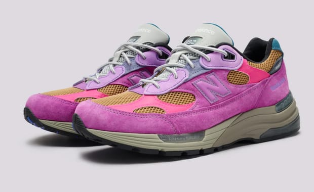 The Action Bronson x New Balance 992 Made in USA Digitalis Purpurea Releases October 2025