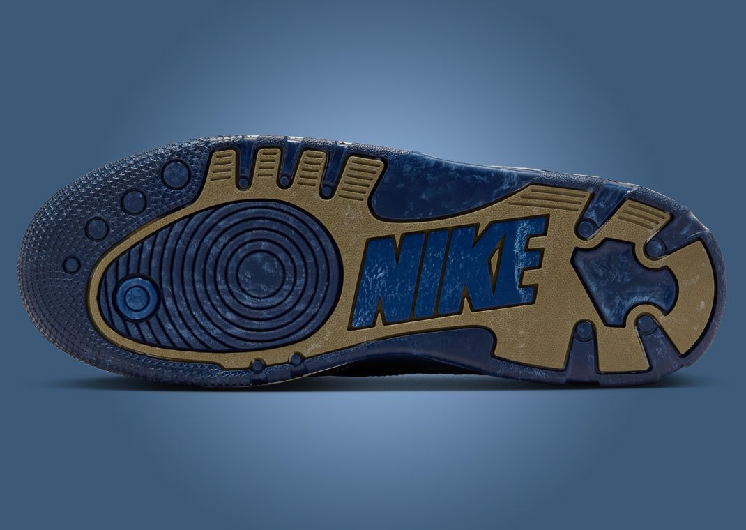Levi’s x NIGO x Nike Air Force 3 Olive Grey Outsole