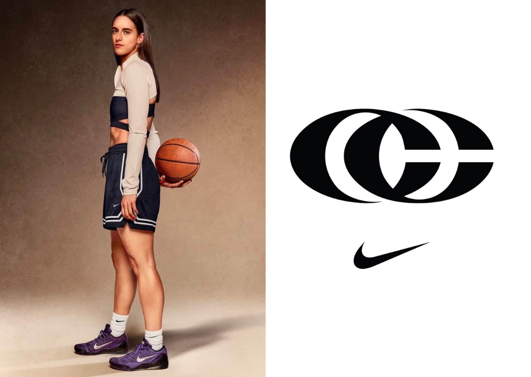 Caitlin Clark's Signature Nike Logo