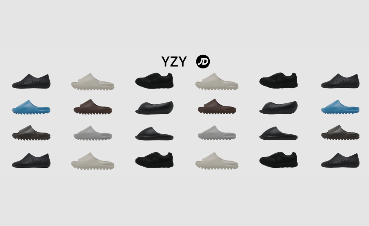 JD Sports is Restocking the Yeezy Slides and Dropping a Blue Colorway