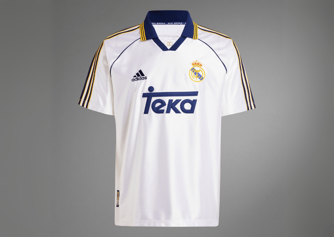 adidas Real Madrid 99/00 Home Jersey