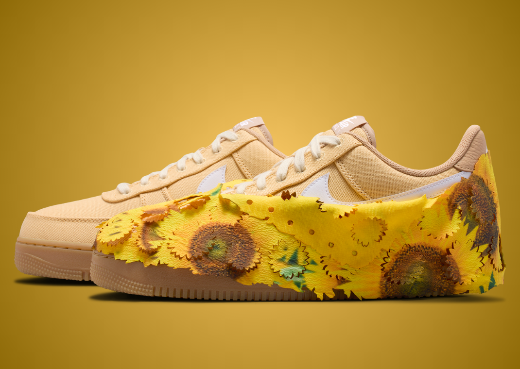 Nike Air Force 1 Low Sunflower pair