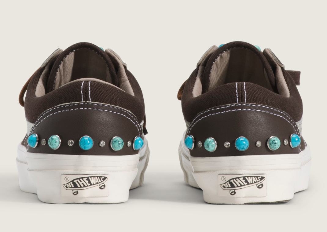 Vans Old Skool 36 Gemstone Mushroom Brown - Back