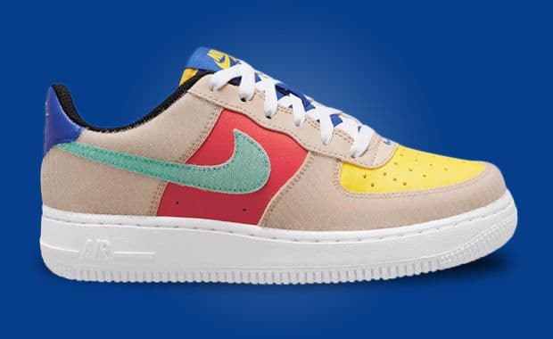 Velcro Uppers Take Over This Multi-Color Nike Air Force 1 Low
