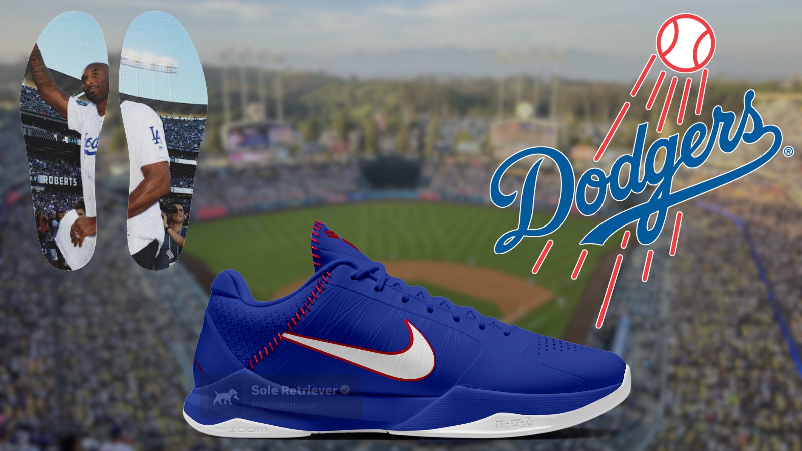 Nike has a Nike Kobe 5 Protro Dodgers Coming Fall 2026