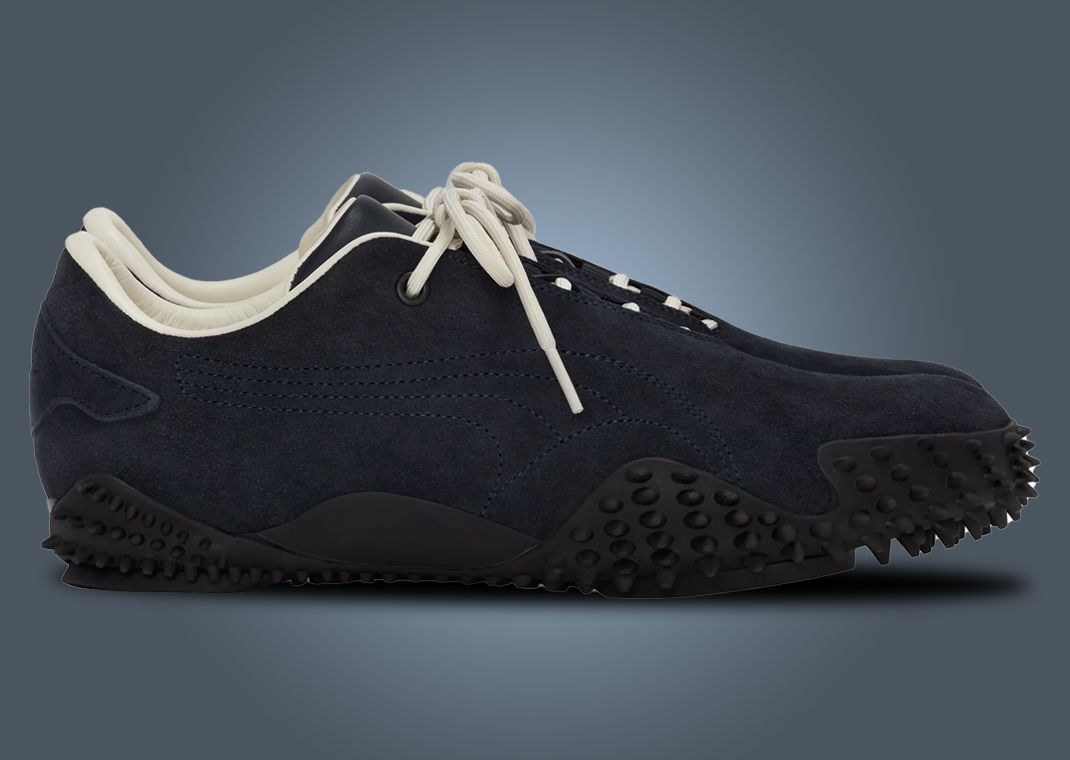 JJJJound x Puma Mostro Deep Navy Lateral