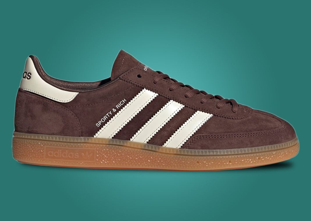 Sporty & Rich x adidas Handball Spezial Brown Lateral