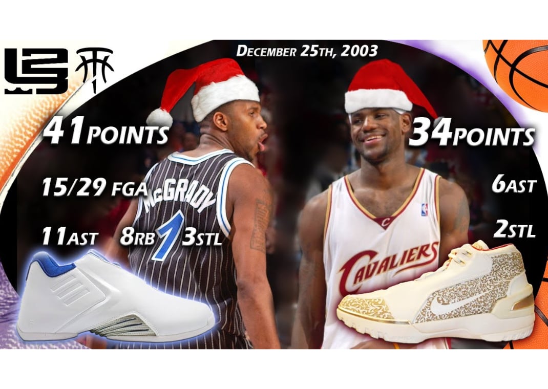 Tracy McGrady vs. LeBron James on Christmas Day 2003