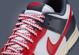 Nike Dunk Low Rivarly Boston Red Sox Detail