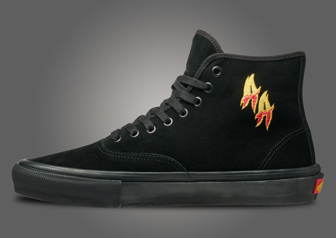 The Andrew Allen x Vans Skate Authentic High Collection