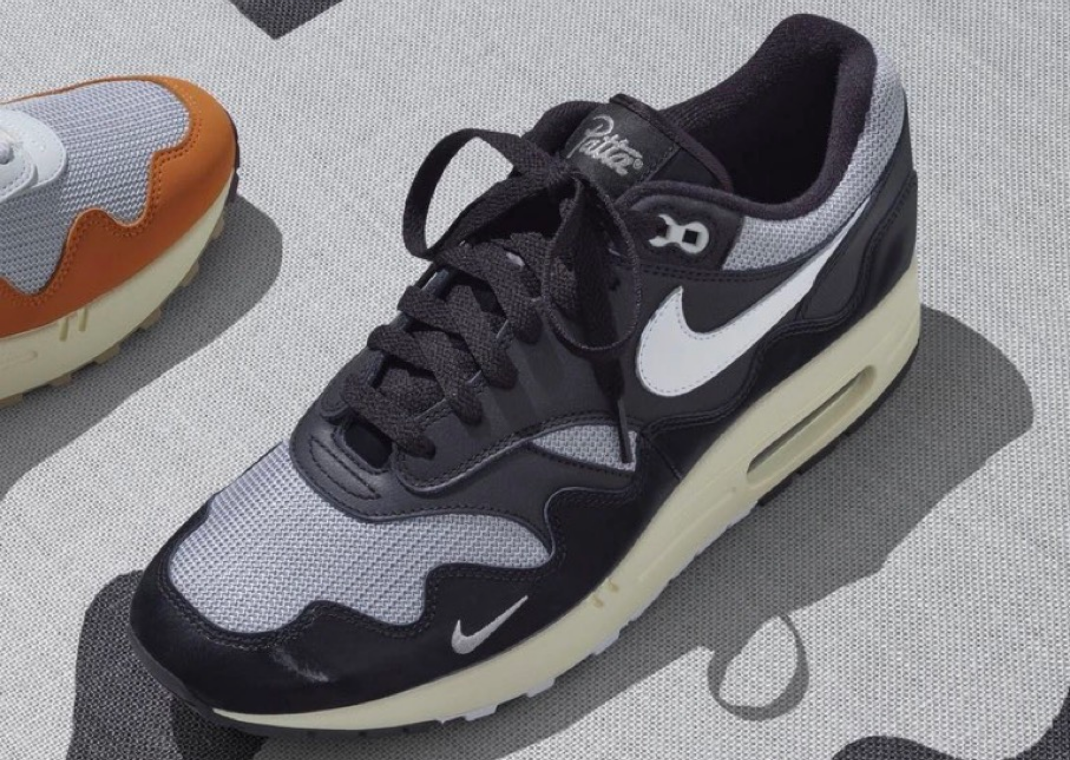 Patta x Nike Air Max 1 Waves White Black